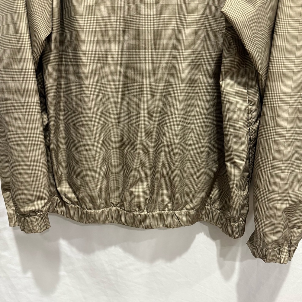 PGA TOUR Men’s Pullover Windbreaker Jacket Plaid‎ Beige  Large Golf Performance - Picture 10 of 16